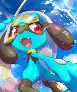 Riolu Species Art Diamond Paintings