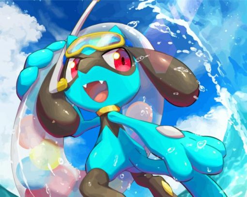 Riolu Species Art Diamond Paintings