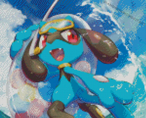 Riolu Species Art Diamond Paintings