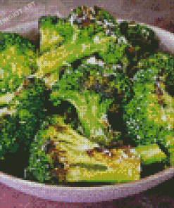 Roasted Broccoli Diamond Paintings