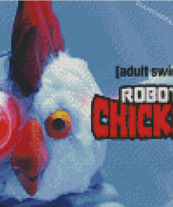 Robot Chicken Diamond Paintings