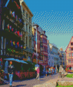 Rouen City Buildings Diamond Paintings