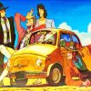 Rsene Lupin And Daisuke Jigen And Koichi Zenigata Diamond Paintings