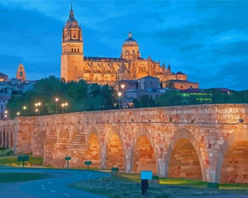 Salamanca Spain Bridge Diamond Paintings