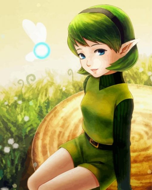 Saria Legend Of Zelda Diamond Paintings