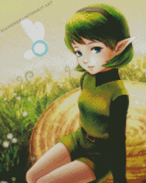 Saria Legend Of Zelda Diamond Paintings