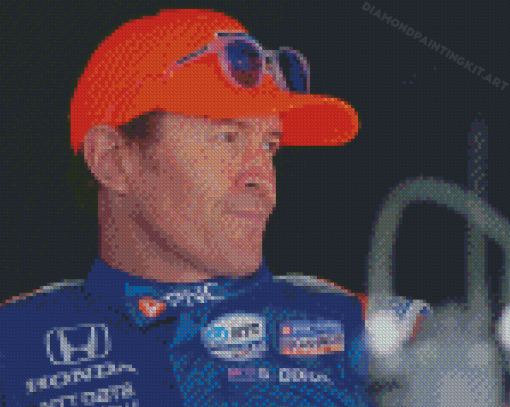 Scott Dixon Motorsport Driver Diamond Paintings