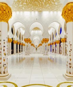 Sheikh Zayed Mosque UAE Diamond Paintings