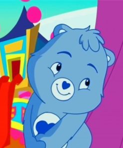 Shy Care Bears Grumpy Diamond Paintings