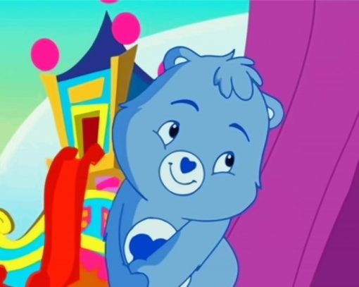 Shy Care Bears Grumpy Diamond Paintings