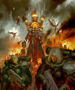 Sisters Of Battle Adepta Sororitas Diamond Paintings