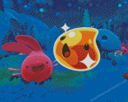 Slime Rancher Art Diamond Paintings