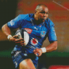 South African Rugby Union Player Cornal Hendricks Diamond Paintings