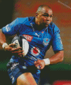 South African Rugby Union Player Cornal Hendricks Diamond Paintings