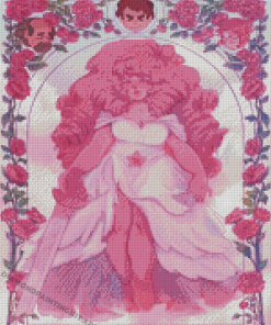 Steven Universe Rose Quartz Diamond Paintings