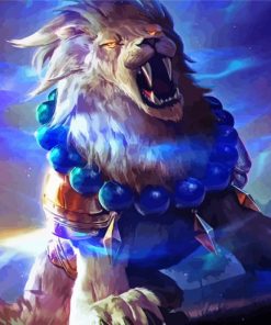 Stylish Lion Diamond Paintings