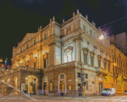 Teatro Alla Scala Opera House Diamond Paintings