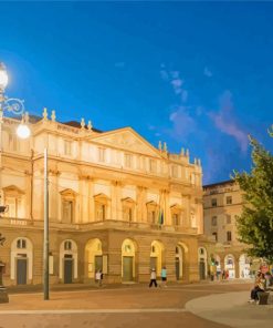 Teatro Alla Scala In Italy Diamond Paintings