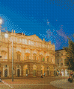 Teatro Alla Scala In Italy Diamond Paintings