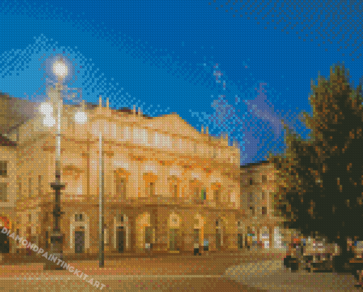 Teatro Alla Scala In Italy Diamond Paintings