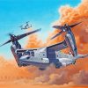 The Aircraft Bell Boeing V22 Osprey Diamond Paintings