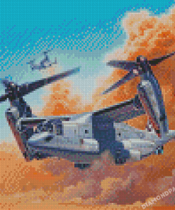 The Aircraft Bell Boeing V22 Osprey Diamond Paintings