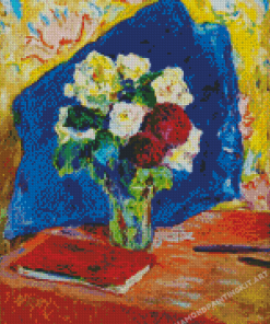 The Bouuet And The Book Edouard Vuillard Diamond Paintings