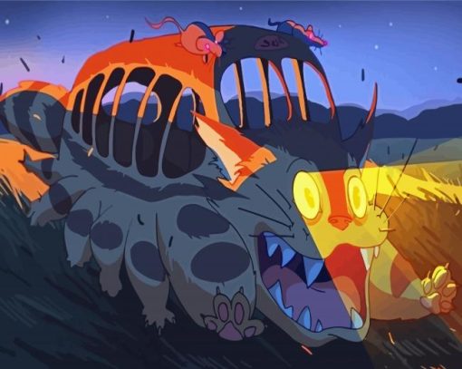 The Catbus Diamond Paintings