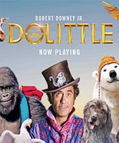 The Dolittle Movie Poster Diamond Paintings