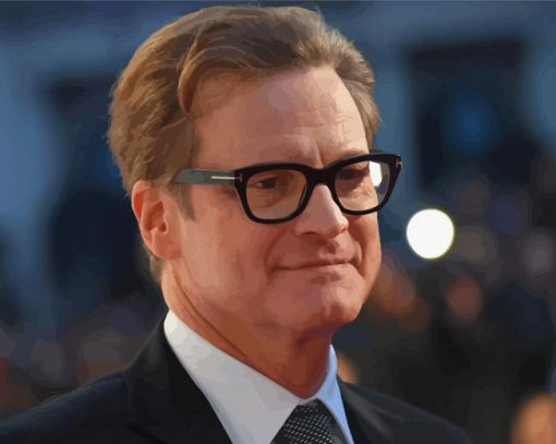 The English Actor Colin Firth Diamond Paintings