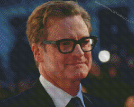 The English Actor Colin Firth Diamond Paintings