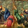 The Garden Court By Edward Burne Jones Diamond Paintings