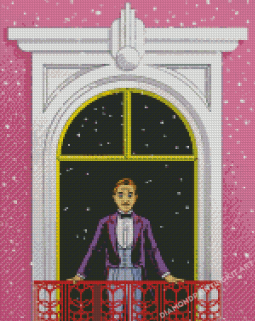 The Grand Budapest Hotel Illlustration Diamond Paintings