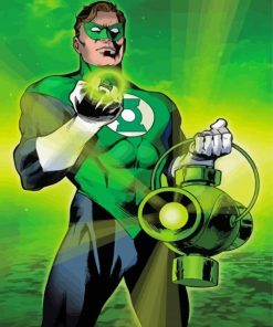 The Green Lantern Diamond Paintings