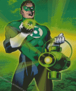 The Green Lantern Diamond Paintings