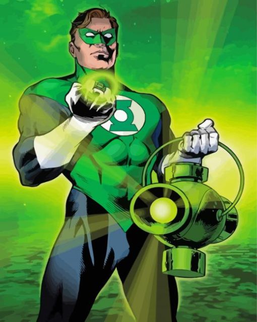 The Green Lantern Diamond Paintings