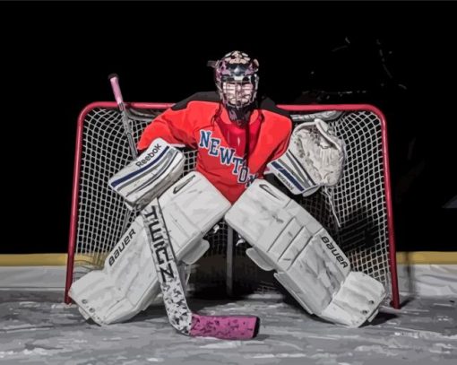 The Hockey Goalie Diamond Paintings