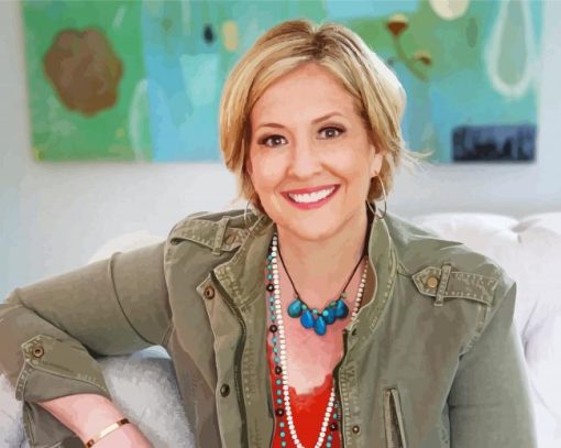 The Lecturer Brene Brown Diamond Paintings