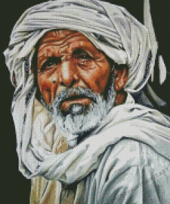 The Old Arabian Man Diamond Paintings