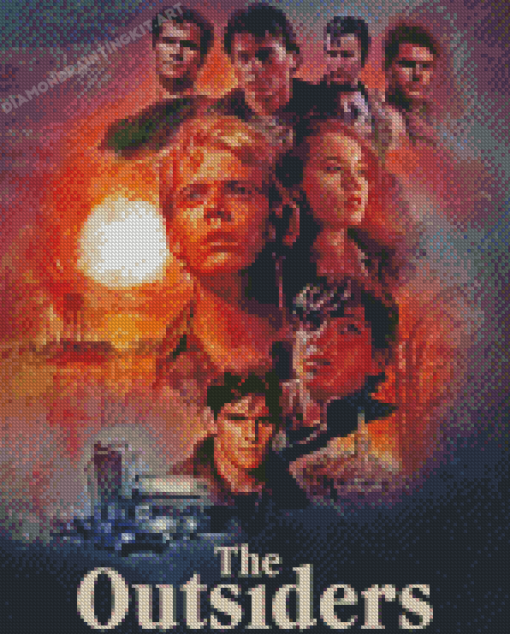 The Outsiders Film Poster Diamond Paintings