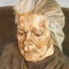 The Painters Mother IV Lucian Freud Diamond Paintings