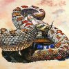 The Rattlesnake Reptile Diamond Paintings