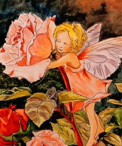 The Rose Fairy Cicely Mary Barker Diamond Paintings