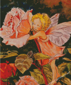 The Rose Fairy Cicely Mary Barker Diamond Paintings