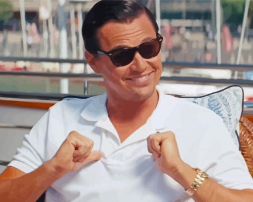 The Wolf Of Wall Street Leonardo Dicaprio Diamond Paintings