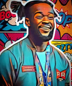 The Wrestler Kofi Kingston Pop Art Diamond Paintings