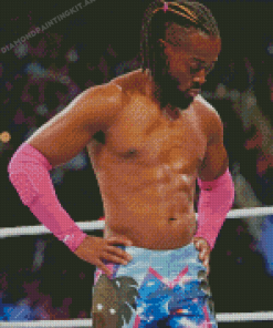 The Wrestler Kofi Kingston Diamond Paintings