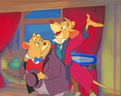 The Great Mouse Detective Animation Diamond Paintings