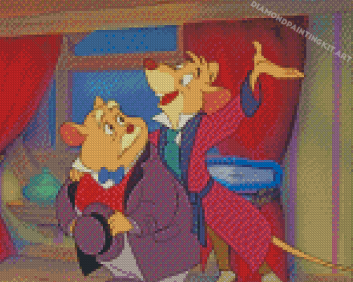 The Great Mouse Detective Animation Diamond Paintings