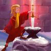 The Sword In The Stone Arthur Diamond Paintings